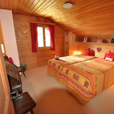 Chalet Tendre Est La Nuit A - 6 Personnes, Belle Vue, Confort Gryon