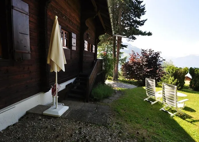 Chalet Tendre Est La Nuit A - 6 Personnes, Belle Vue, Confort Gryon